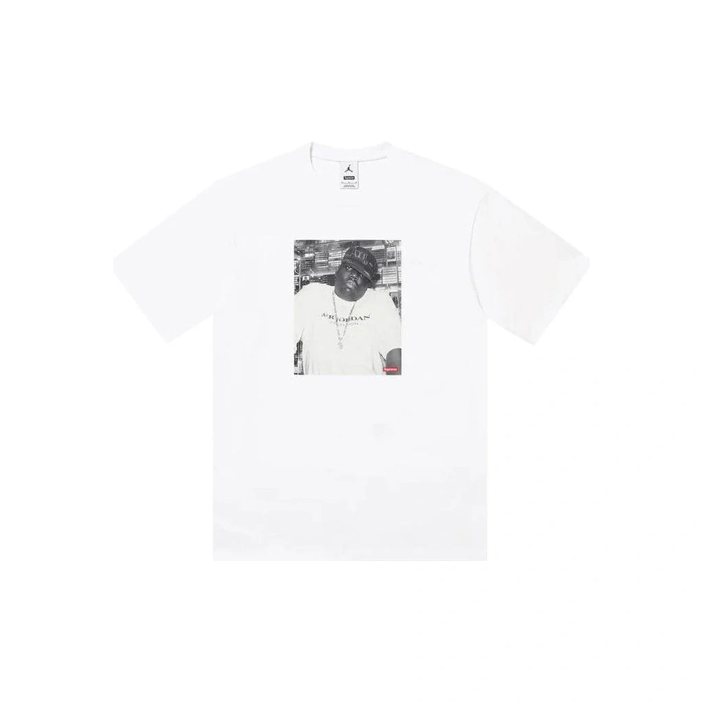 Supreme Jordan Biggie S/S Top White