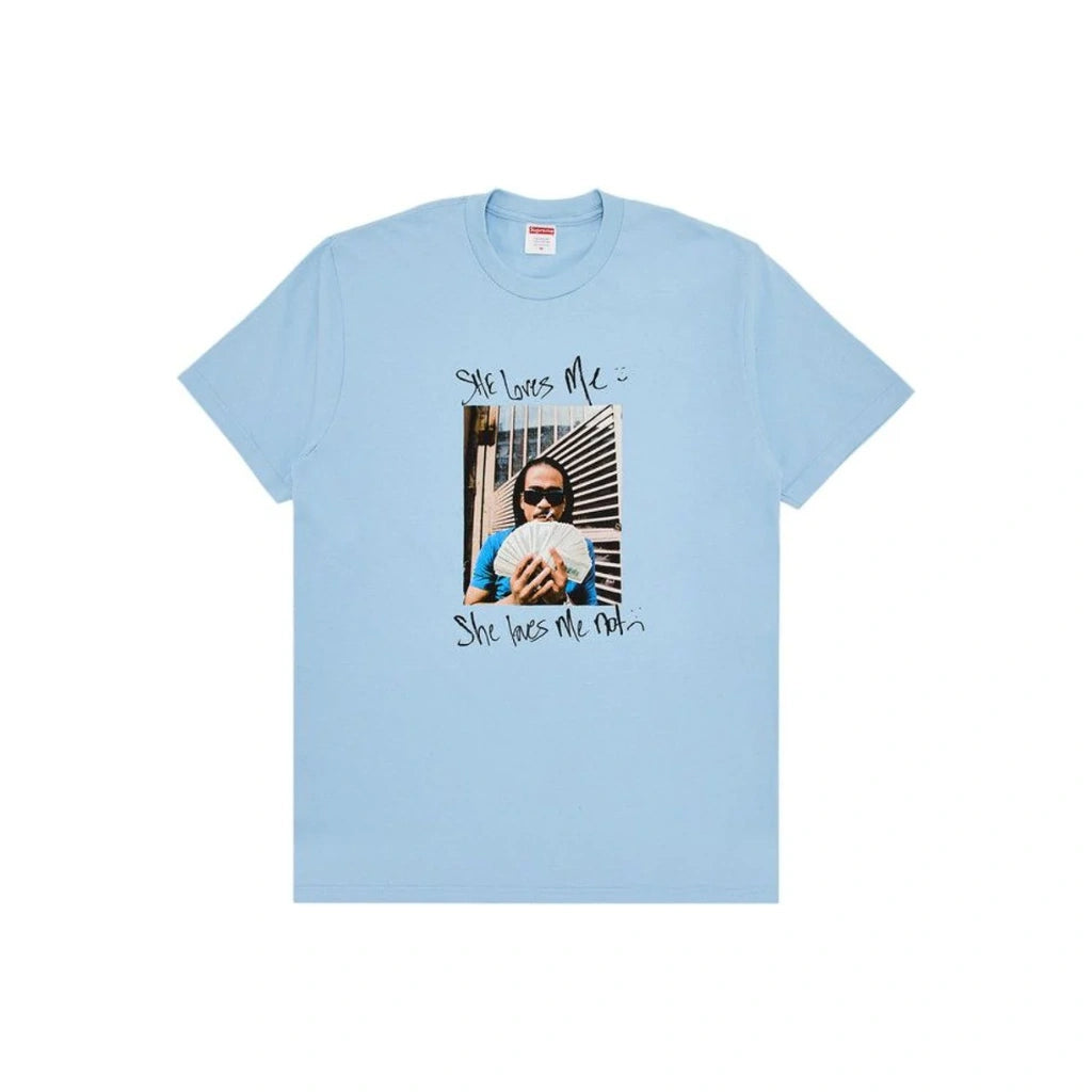 Supreme Max B Tee Powder Blue