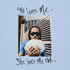Supreme Max B Tee Powder Blue