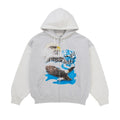 Supreme MM6 Maison Margiela Eagle Zip Up Hooded Sweatshirt White