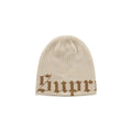 Supreme Old English Printed Beanie (SS26) Brown - Supreme Doplňky