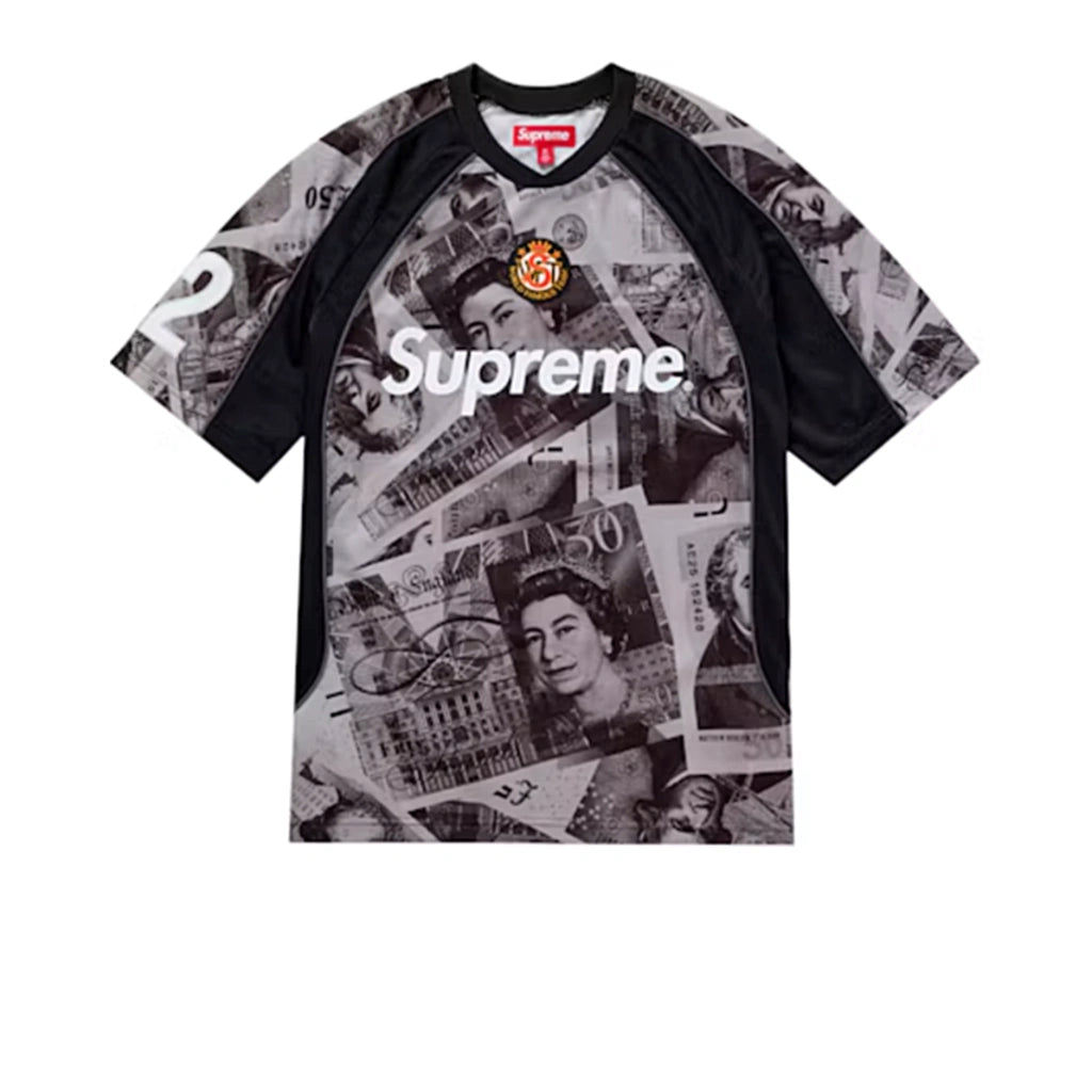 Supreme Pounds Soccer Jersey Black