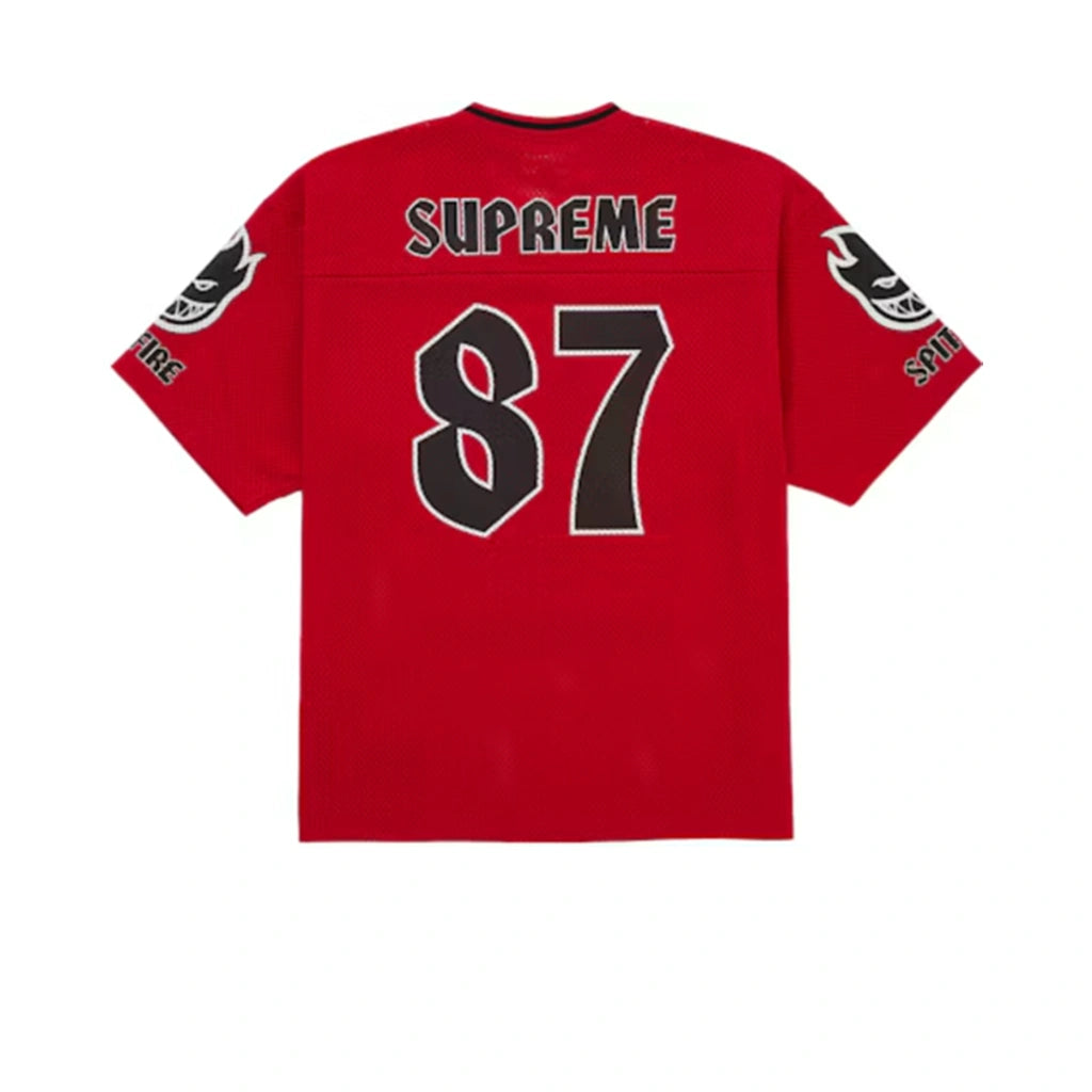 Supreme Spitfire Football Jersey Red