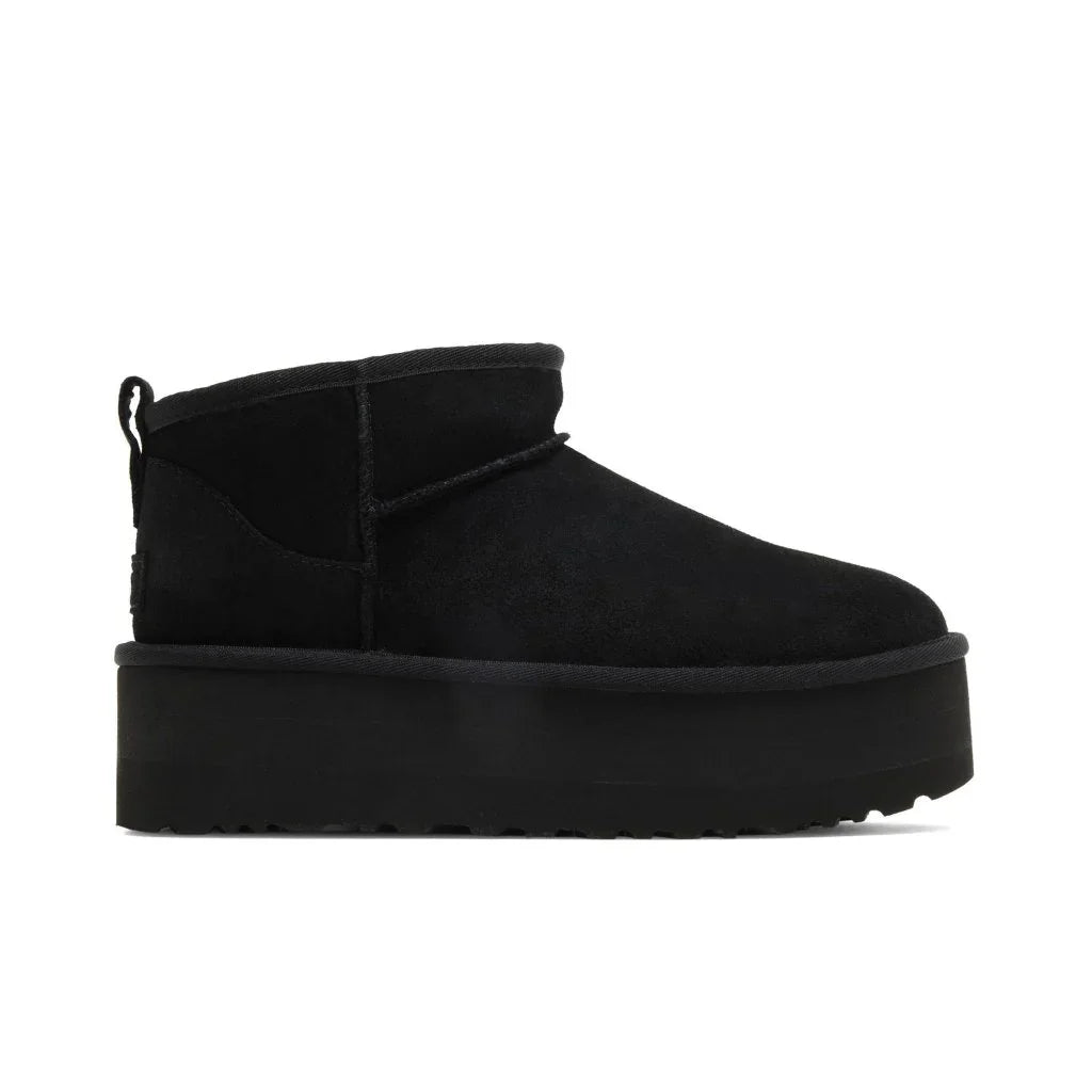 UGG Classic Ultra Mini Platform Boot Black dámské boty