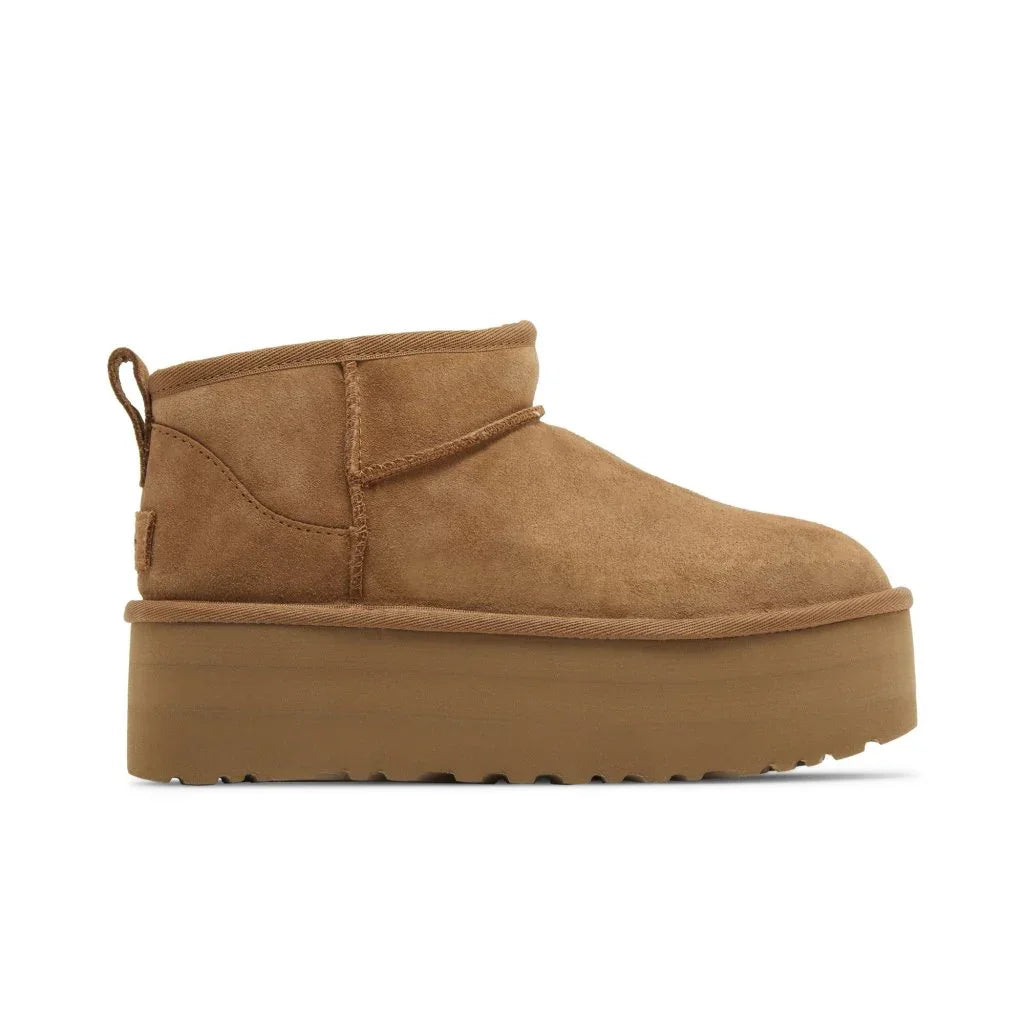 UGG Classic Ultra Mini Platform Boot Chestnut dámské boty