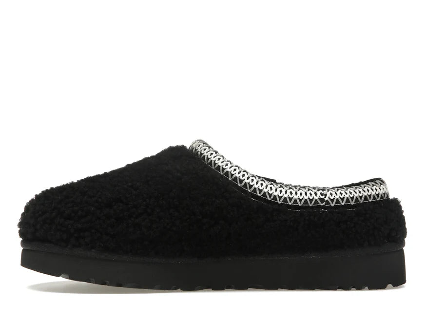 UGG Tasman Maxi Curly Slipper Black (W)