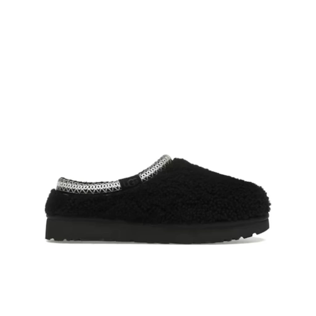 UGG Tasman Maxi Curly Slipper Black (W)
